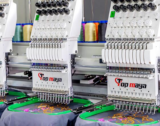 multi-needle embroidery machines