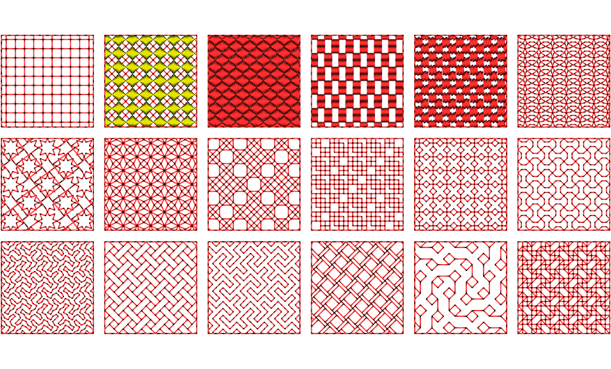 Multiple Motif Fill Styles