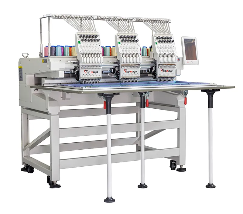 3 Heads Embroidery Machine