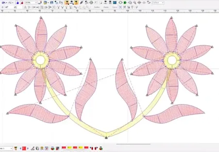 iDesign Pro--MAYA AI professional Embroidery design patten making software